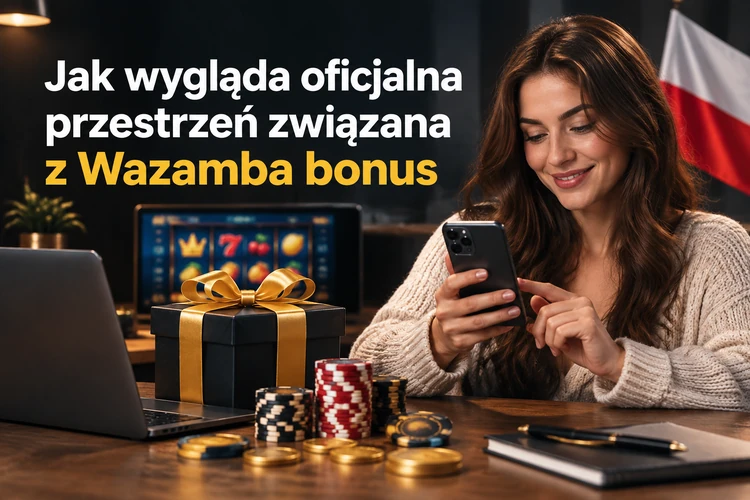 Jak wygląda oficjalna przestrzeń związana z Wazamba bonus